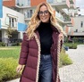 Isabell Maxi kabát bordó – Innova Fashion – 4. kép